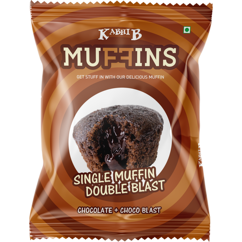 centre filled Chocolate muffin