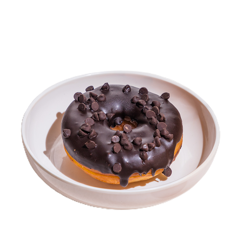 double chocolate chips doughnut