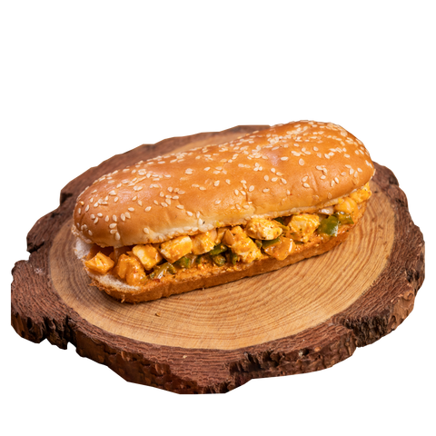 Peri peri paneer longer sandwich