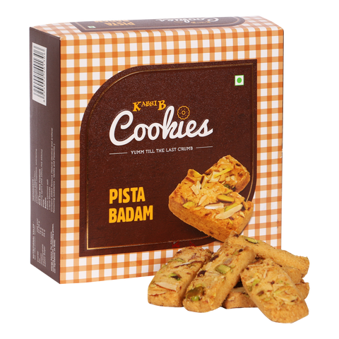 PISTA BADAM COOKIES