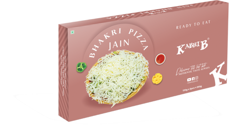 bhakri pizza (JAIN)